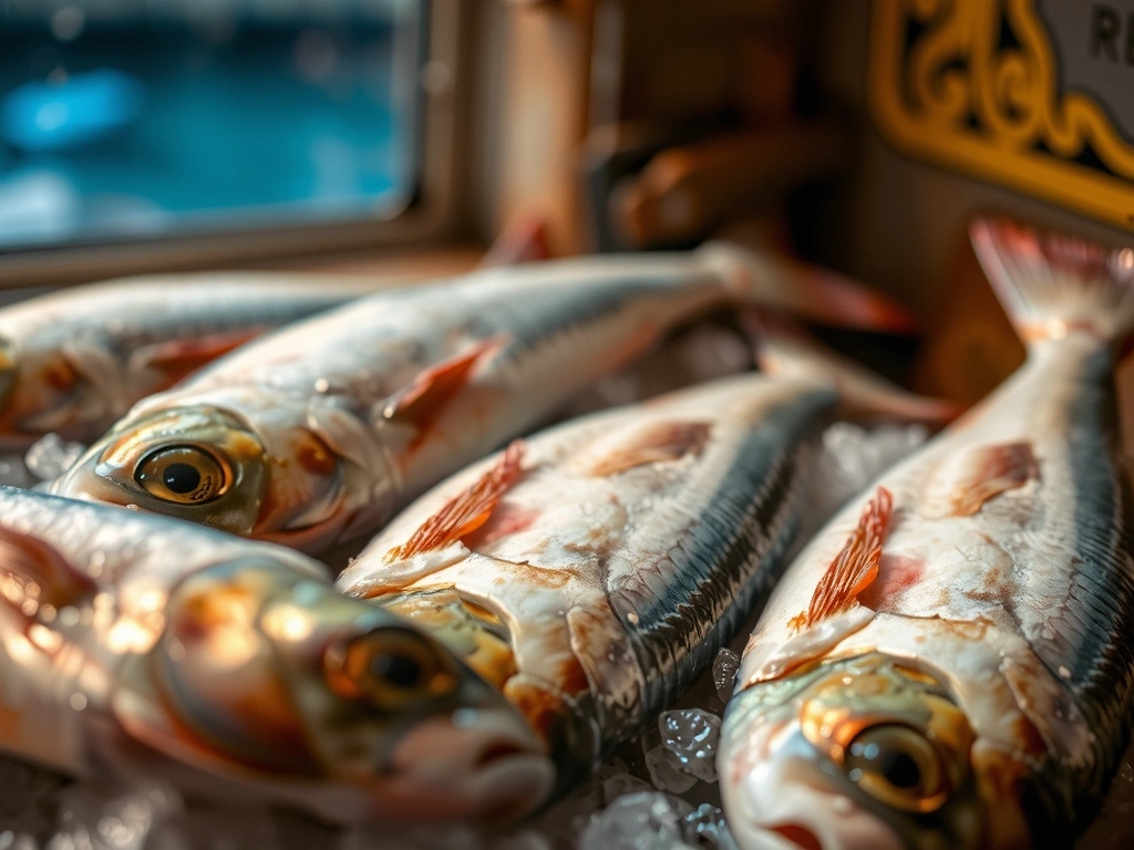 Sardinhas Frescas Mercado